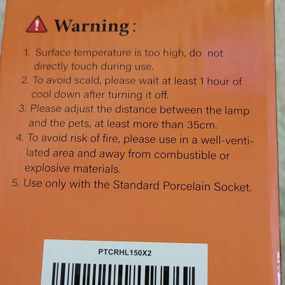 Ceramic Reptile Heat Lamp - Picture 5 of 10